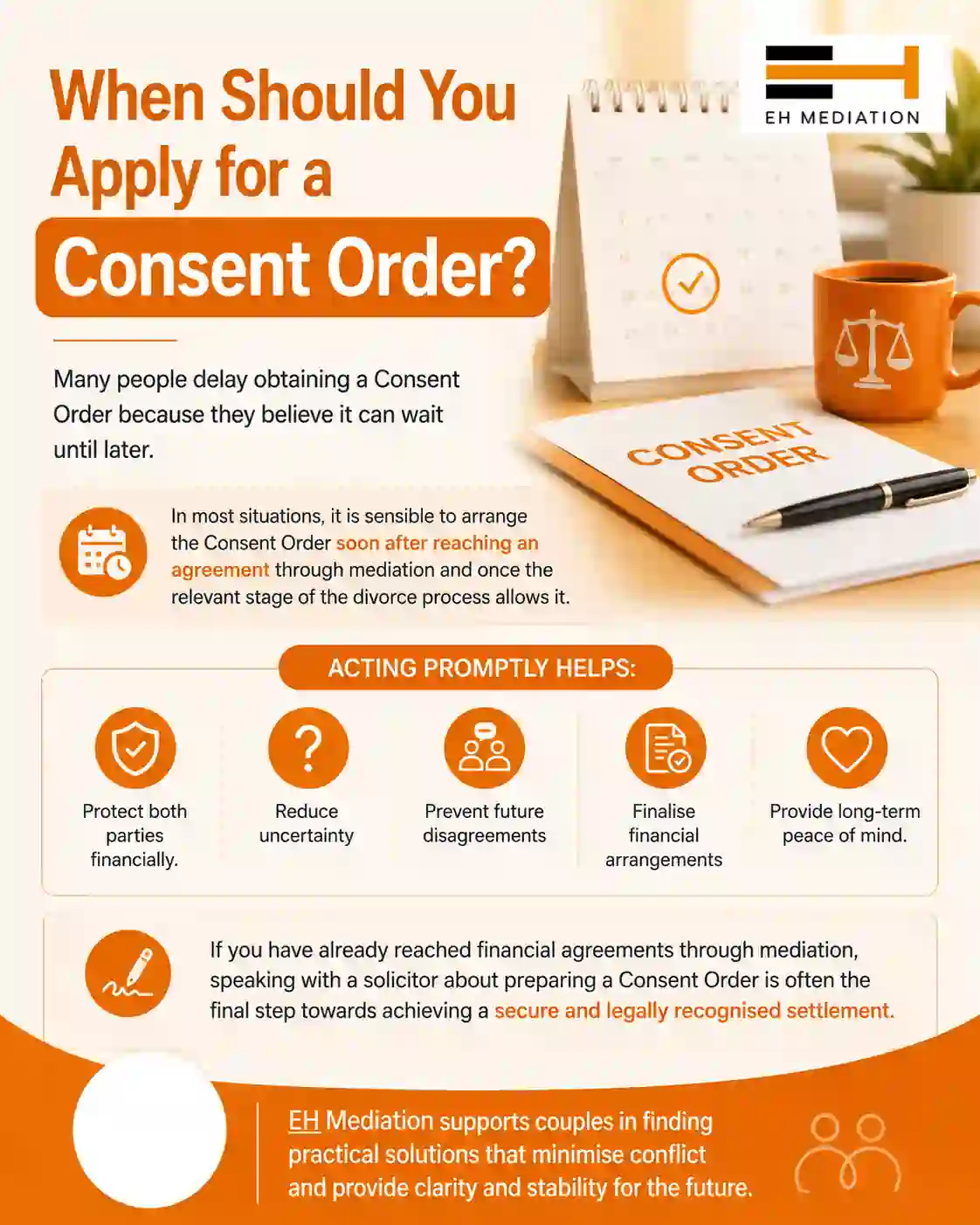 When Should You Apply for a Consent Order Stourport-on-Severn?
